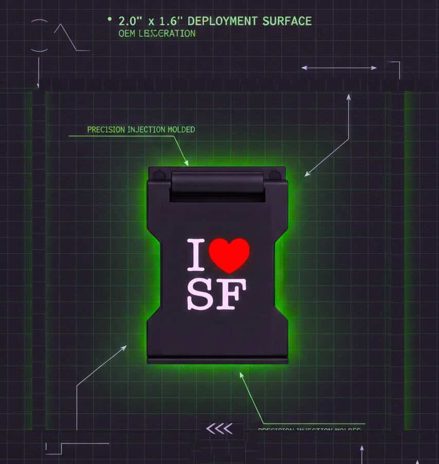 AeroHinge Branding Sample